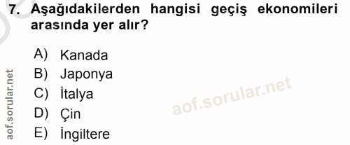 Soru 7
