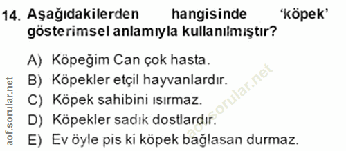 Soru 14