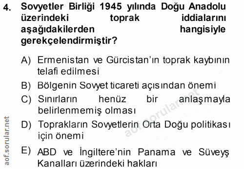 Soru 4