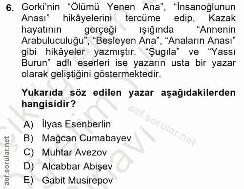 Soru 6