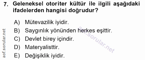 Soru 7
