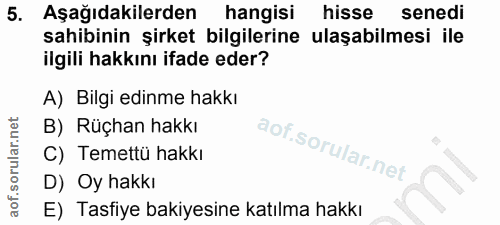 Soru 5