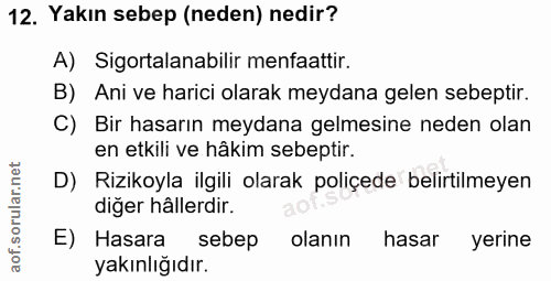 Soru 12