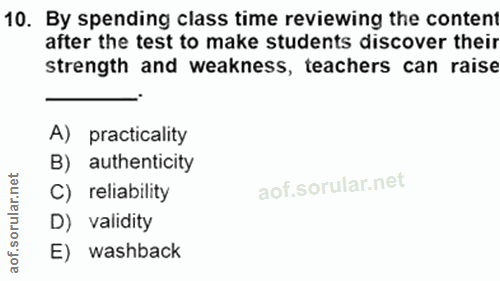 Soru 10