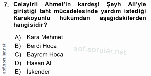Soru 7