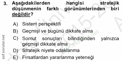 Soru 3