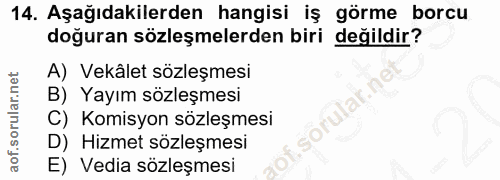 Soru 14