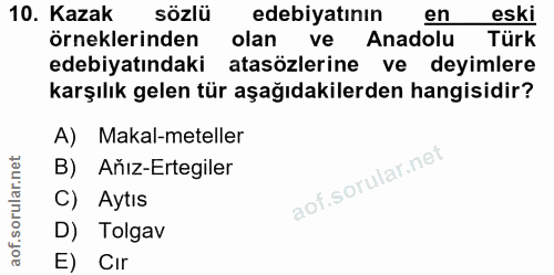 Soru 10