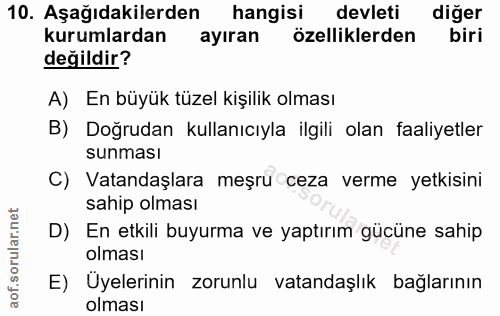Soru 10