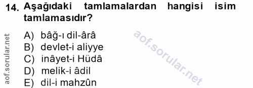 Soru 14