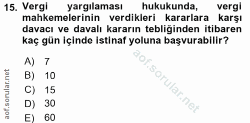 Soru 15