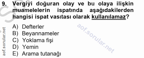 Soru 9