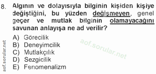 Soru 8