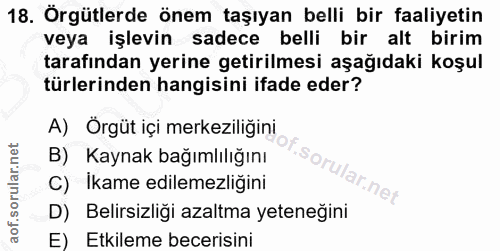 Soru 18
