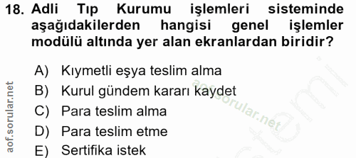 Soru 18