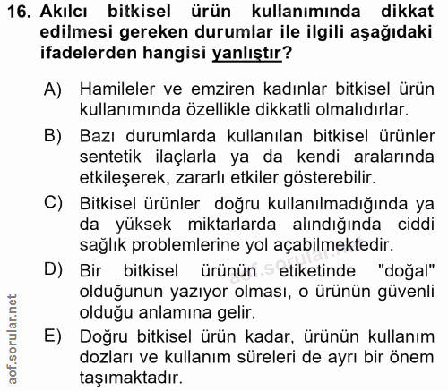 Soru 16