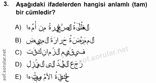 Soru 3
