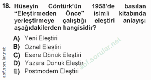 Soru 18