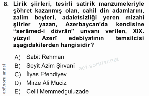 Soru 8