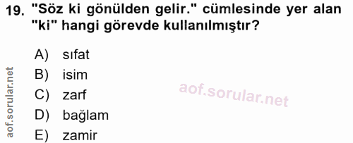 Soru 19