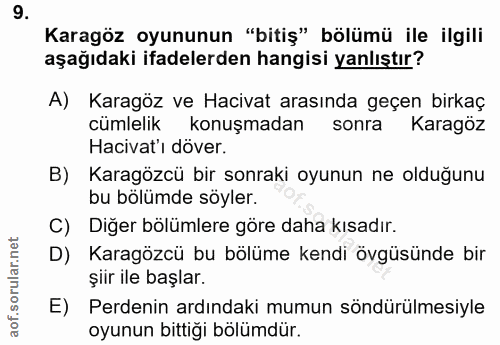 Soru 9