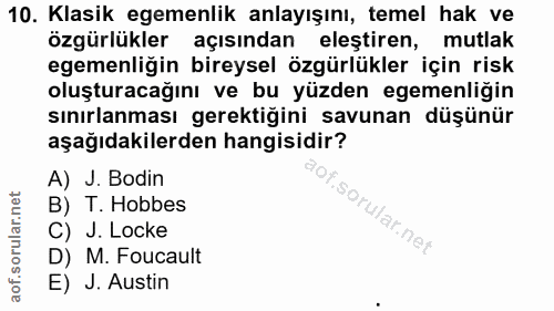 Soru 10