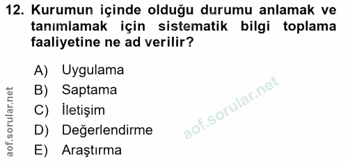 Soru 12