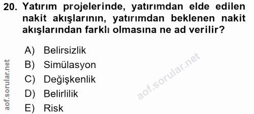 Soru 20