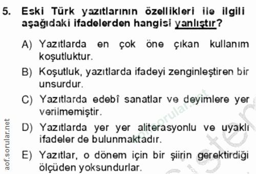 Soru 5