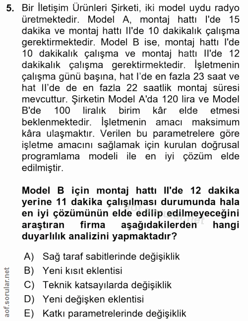 Soru 5