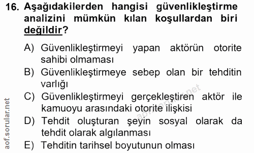 Soru 16