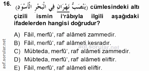 Soru 16