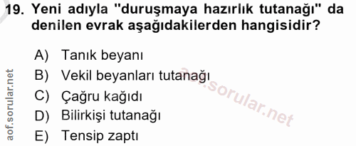 Soru 19