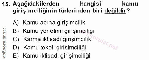 Soru 15