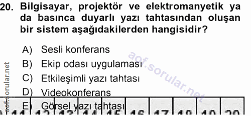 Soru 20