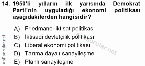 Soru 14