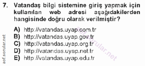 Soru 7