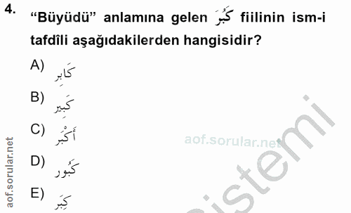 Soru 4