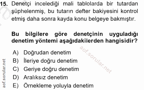 Soru 15