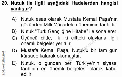 Soru 20