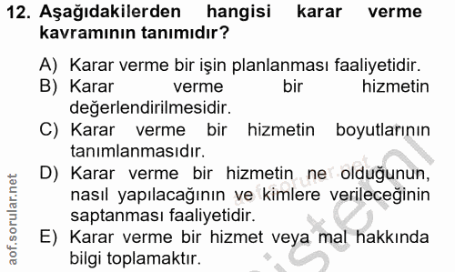 Soru 12