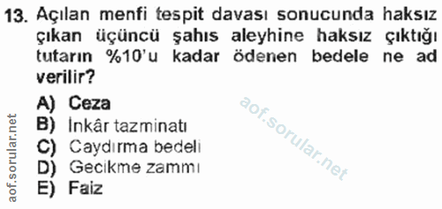 Soru 13