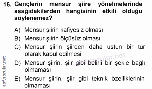 Soru 16