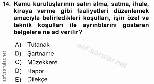 Soru 14