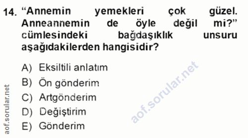Soru 14