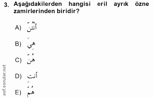 Soru 3