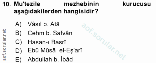 Soru 10