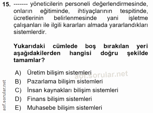 Soru 15