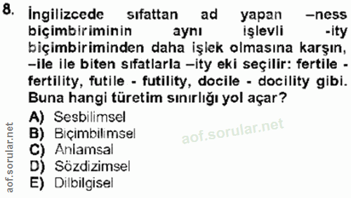 Soru 8