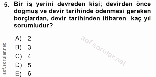 Soru 5